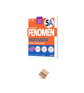 Fenomen 5. Sınıf Maarif 5A Matematik Soru Bankası + Telefon Standı