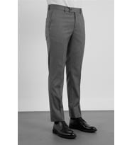 Siyah - Bej Yan Cep Kendinden Desenli Comfort Fit Classic Pantolon 1003255177