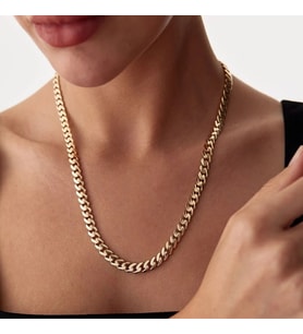 14 Ayar Altın Gurmet Model Zincir (Gold)