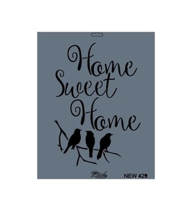 New Seri N-429 Stencil 35X25 Cm