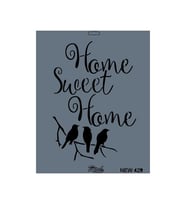 New Seri N-429 Stencil 35X25 Cm