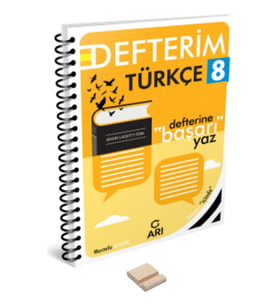 Lgs 8. Sınıf Türkçe Defterim ve Telefon Standı