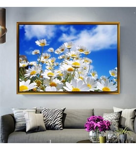 Altın Çerçeveli dekoratif tablo l1478 (Gold)