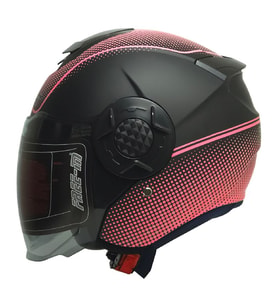 FR665 Welkin Motosiklet Kaskı Yarım Açık Güneş Vizörlü Motorcu Kask