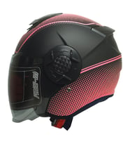 FR665 Welkin Motosiklet Kaskı Yarım Açık Güneş Vizörlü Motorcu Kask