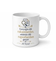 Bilirkişi Uzmanına Hediye Teknik İnceleme Rapor Detaycı Kupa Bardak