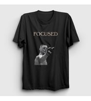 Presmono Unisex Siyah Focused Nate Diaz Mma Ufc T-Shirt 427423tt