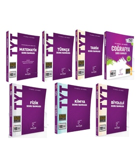 Karekök TYT Soru Bankası Seti 7 Kitap