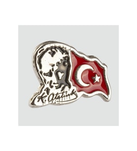 Ay Yıldız Atatürk Yaka Rozet