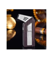 Flabox Aletli Pipo Çakmağı Desenli Kahve (DENIM)