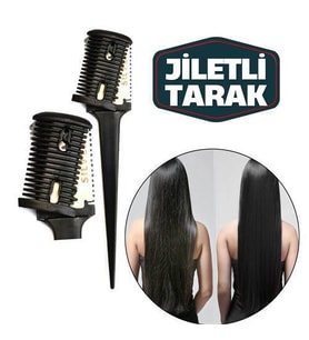 TransForMacion Jiletli Kırık Saç Düzeltme İnceltme Tarağı 716437