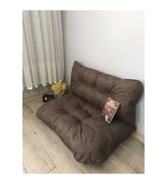 Petek Önü Yer Minderi Bahçe Palet Minderi İkili Takım