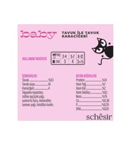 Schesir Baby Tavuk Ile Tavuk Karaciğeri Et Suyunda Konserve 70g