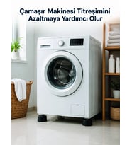 Çamaşır Makinesi İçin 4 Adet Kauçuk Ayak Pedi