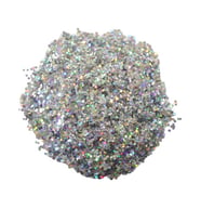 Glitter Sim Epoksi Süsleme Aksesuarı (100 GR)  Gümüş