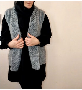 Klasik Anne Yeleği, El Yapımı Çeyizlik Yelek, Hediyelik Kadın Yelek