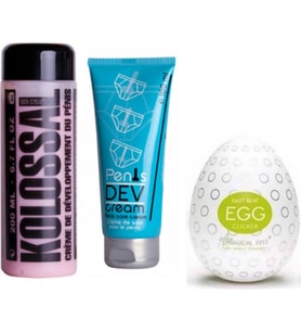 Kolossal Ozzy Store Egg Clicker Mastürbatör Pe.Nis Development Cream 1 Adet