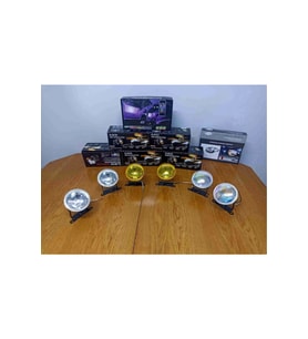 Sis Farı Seti + H3 Ampül Üniversal 90mm Colormatic 2 Adet