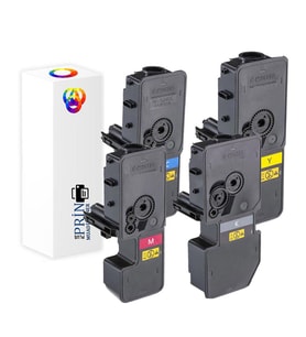 PlusPrint TK-5240 Kyocera Ecosys M5526CDN 1 Set  Muadil Toner (Siyah)