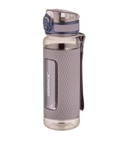 Uzspace FiftyFifty 520ml Tritan Su Matarası Silikon Korumalı Kaydırmaz Gövde (Kahverengi)