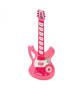 4933 SUN-YFN-ECH-GİTAR FONK TUŞLU ASKILI PEMBE SESLİ