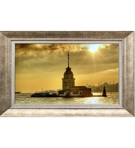 GÜMÜŞ ÇERÇEVELİ TABLO N1208