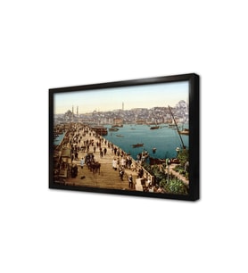 Haliç Köprüsü Çerçeveli Mdf Tablo