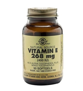 Vitamin E 400 IU 50 Softgel