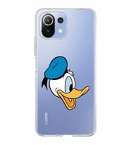 Xiaomi Mi 11 Lite Uyumlu Kapak Donald Duck Tasarımlı Şeffaf Silikon Kılıf