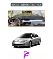 RENAULT LAGUNA 3 Uyumlu Torpido Örtüsü Yansıma Önleyici Tam Koruma Hızlı ve Kolay Montaj J86