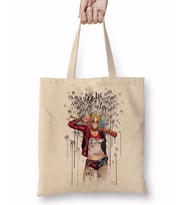Suicide Squad Crop Top Bez Çanta Uzun Saplı