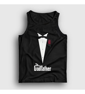 Presmono Unisex Siyah Tuxedo Film Baba The Godfather Atlet 252210tt