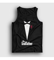 Presmono Unisex Siyah Tuxedo Film Baba The Godfather Atlet 252210tt