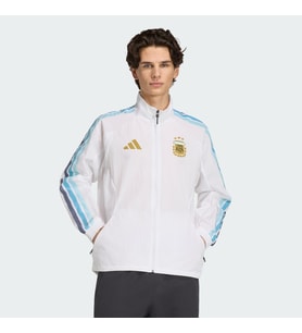 adidas JZ6285 AFA H AN JK Arjantin İç Saha Anthem Ceket Erkek Eşofman Üstü