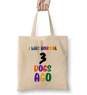 Funny Dog Lover Gifts For Women Men Kids Bez Çanta Uzun Saplı