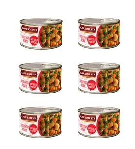 6'lı 400 g Soslu Atom Fasulye Seti