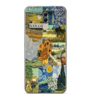Huawei Mate 20 Lite Uyumlu Baskılı Yumuşak Silikon Şeffaf Telefon Kılıfı