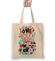 EXO WE ARE ONE Bez Çanta Uzun Saplı