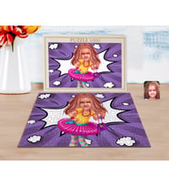 BK Gift Kişiye Özel Kız Çocuk Karikatürlü 1000 Parça Profesyonel Puzzle-11