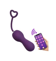 Telefon Kontrollü Mini Vibratör Mor