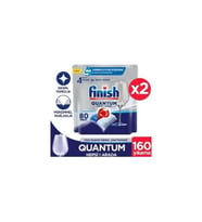 Finish Quantum 160 Tablet Bulaşık Makinesi Deterjanı (80X2) (Bordo)
