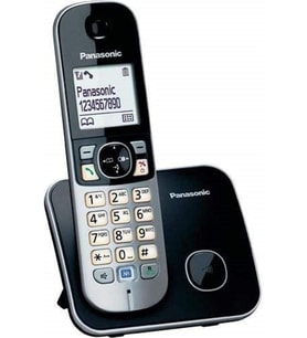 KX-TG6811 Dect Telsiz Telefon Siyah HandsFree