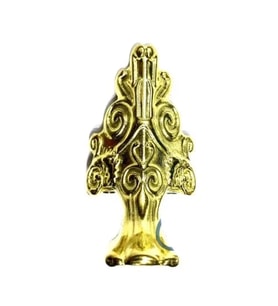 Lükens Sandık Ayağı, Kutu Ayak 4 Cm - Sarı