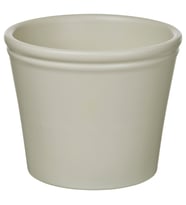 Toprak Saksı, Açık Gri-Bej, 9 cm