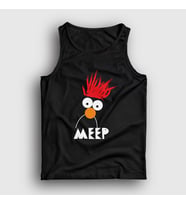 Presmono Unisex Siyah Beaker Meep The Muppet Show Atlet 506733tt