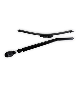 BMW 1 Serisi E87 2004-2011 Arka Cam Silecek Kolu Takımı 61627138507 (Siyah)