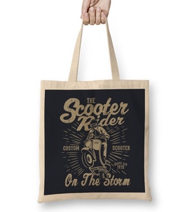 Scooter Rider On The Storm Bez Çanta Uzun Saplı