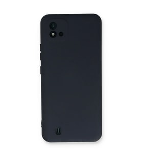 Realme C11 2021 Kılıf Nano içi Kadife Silikon - Lacivert