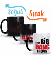 Sheldon Cooper Big Bang Theory Sihirli Kupa Bardak Porselen