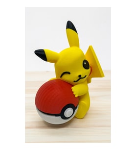 Pikachu 3D Figürü